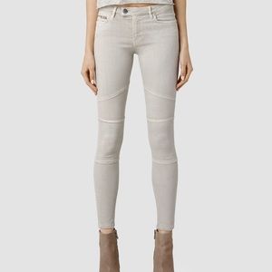 ALLSAINTS biker jeans in the color Dove